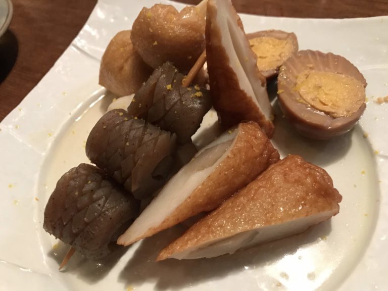 『民芸茶屋 新粋』の名物料理・おでん