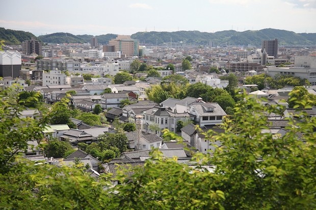 美観地区の街並み