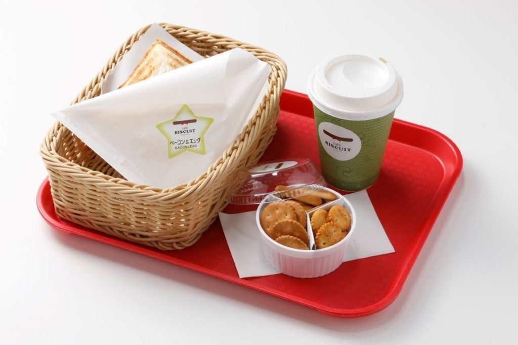 カフェビスキュイのホットサンドセット
