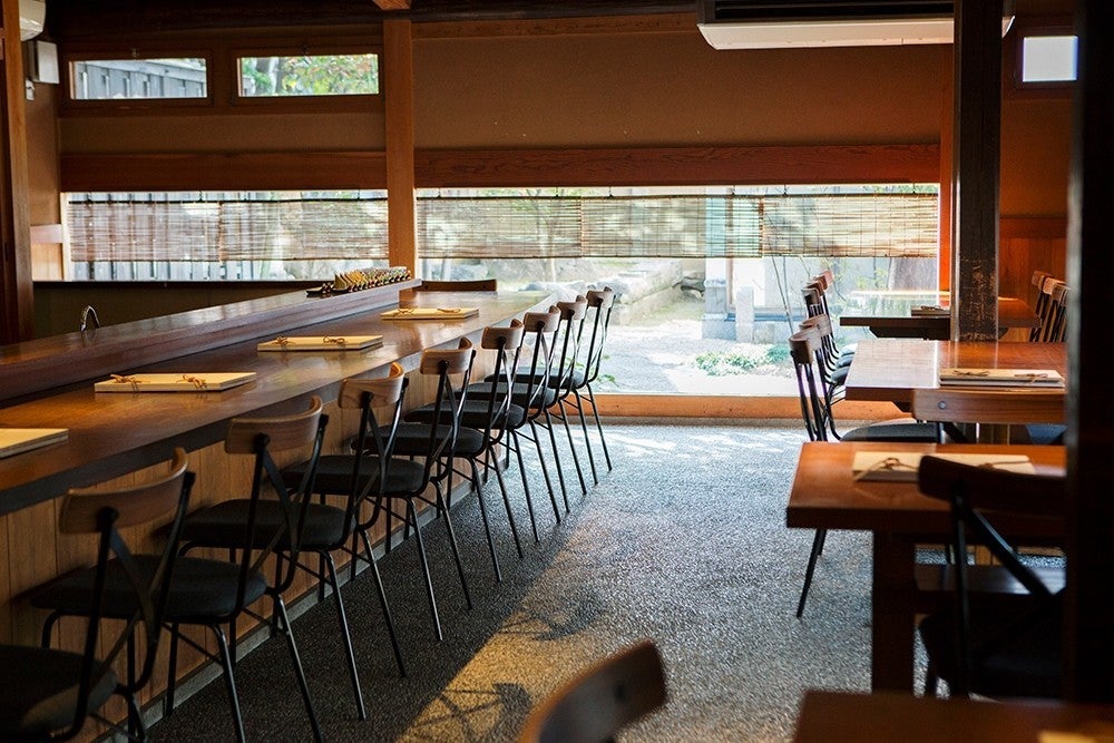 トラットリア自家製蕎麦武野屋店内
