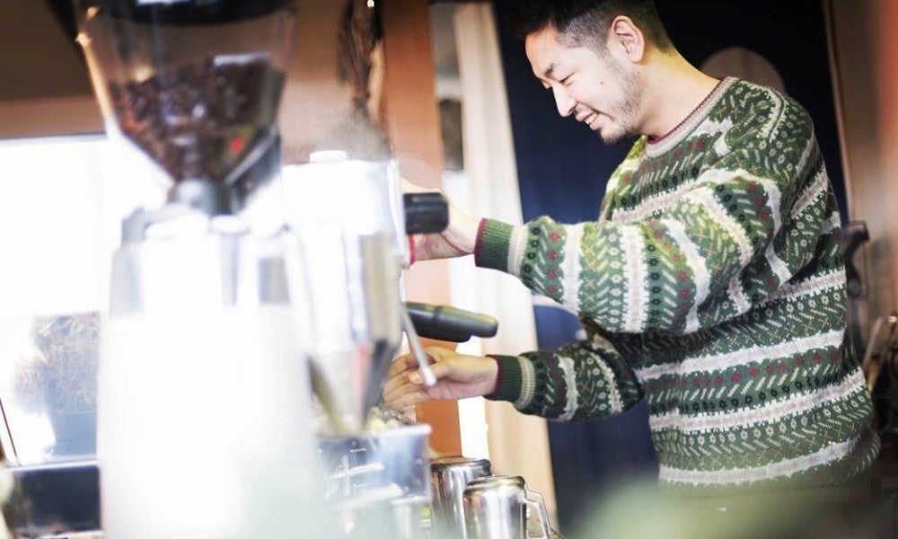 ヤマウコーヒースタンド店主