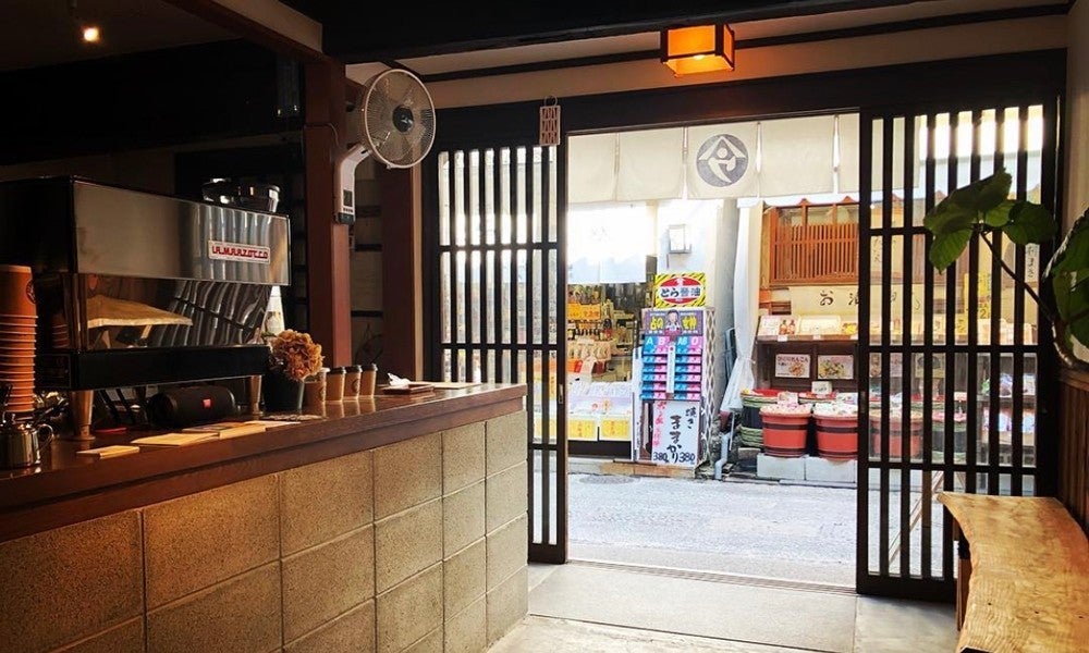 ヤマウコーヒースタンド店内