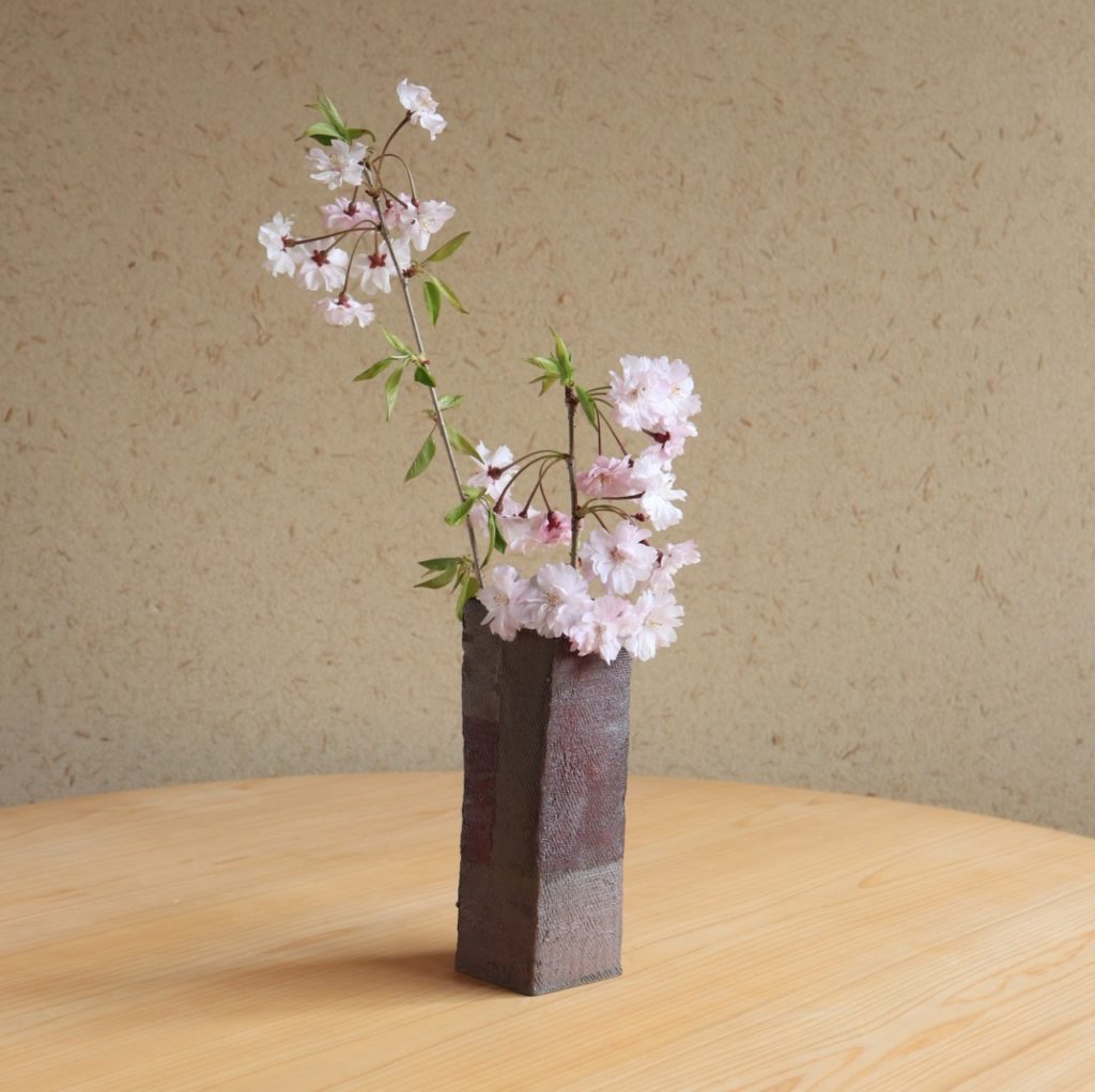 備前焼花器