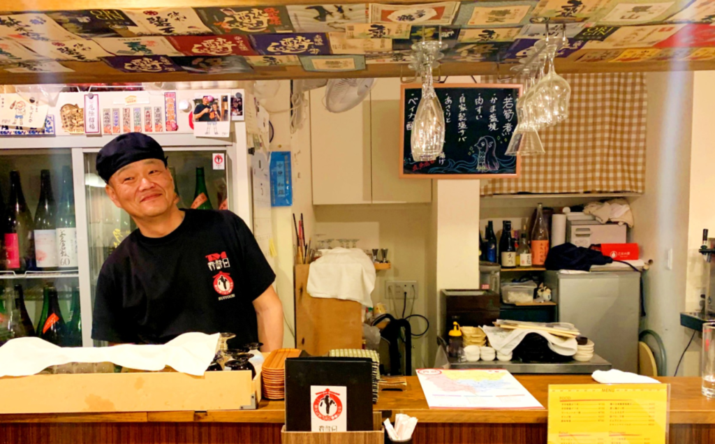 地酒バル粋酔日店主