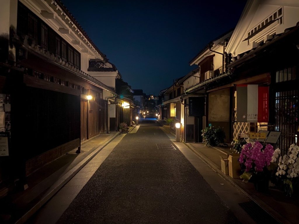 夜の美観地区