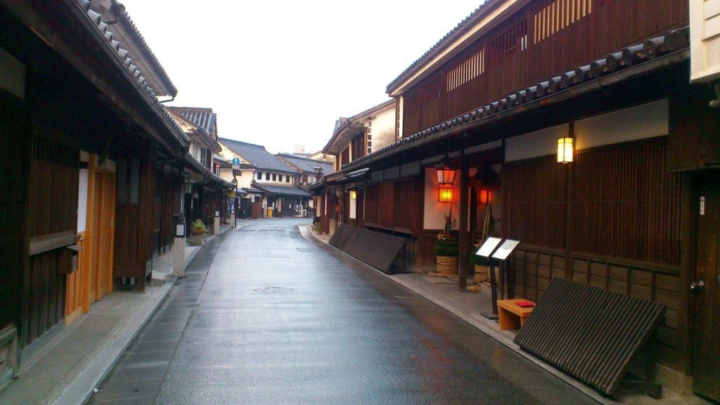 美観地区の街並み