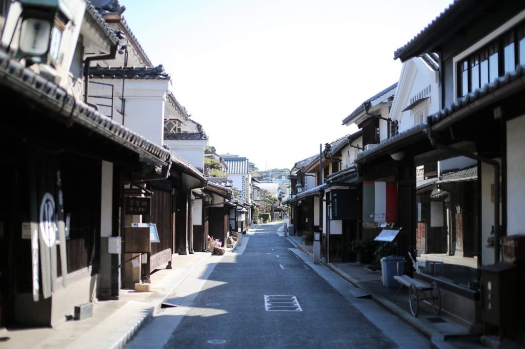 美観地区の街並み
