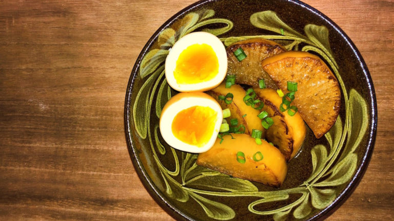 卵と大根の煮物