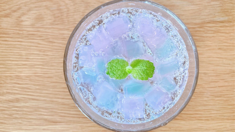 紫陽花ゼリードリンク