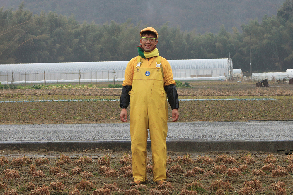 黄ニラ大使・植田さん