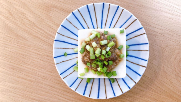 肉味噌冷奴