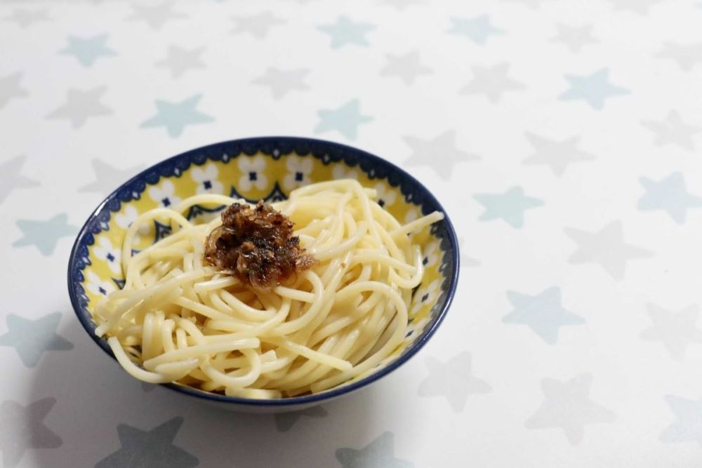 海老三昧のパスタ