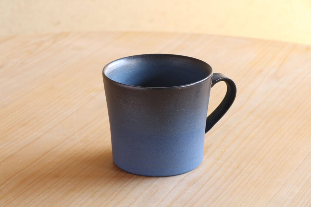 出製陶マグカップ（群青）