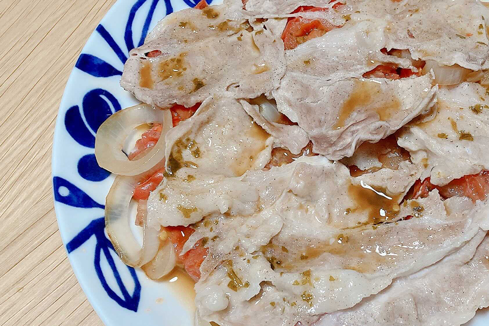 豚肉と野菜の重ね蒸し