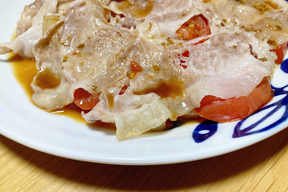 豚肉と野菜の重ね蒸し