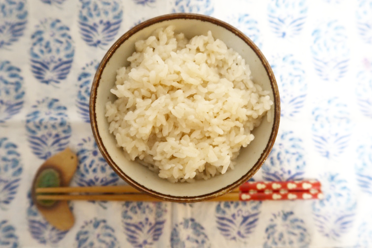 深山のかおりで作る茶飯