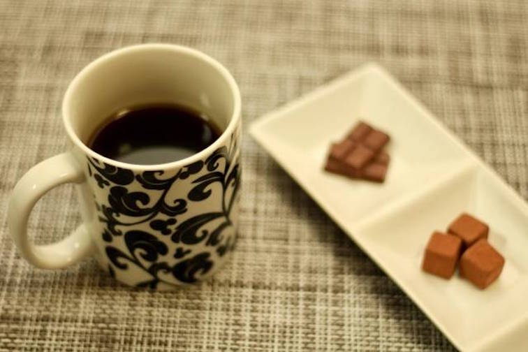 コーヒーとチョコレート