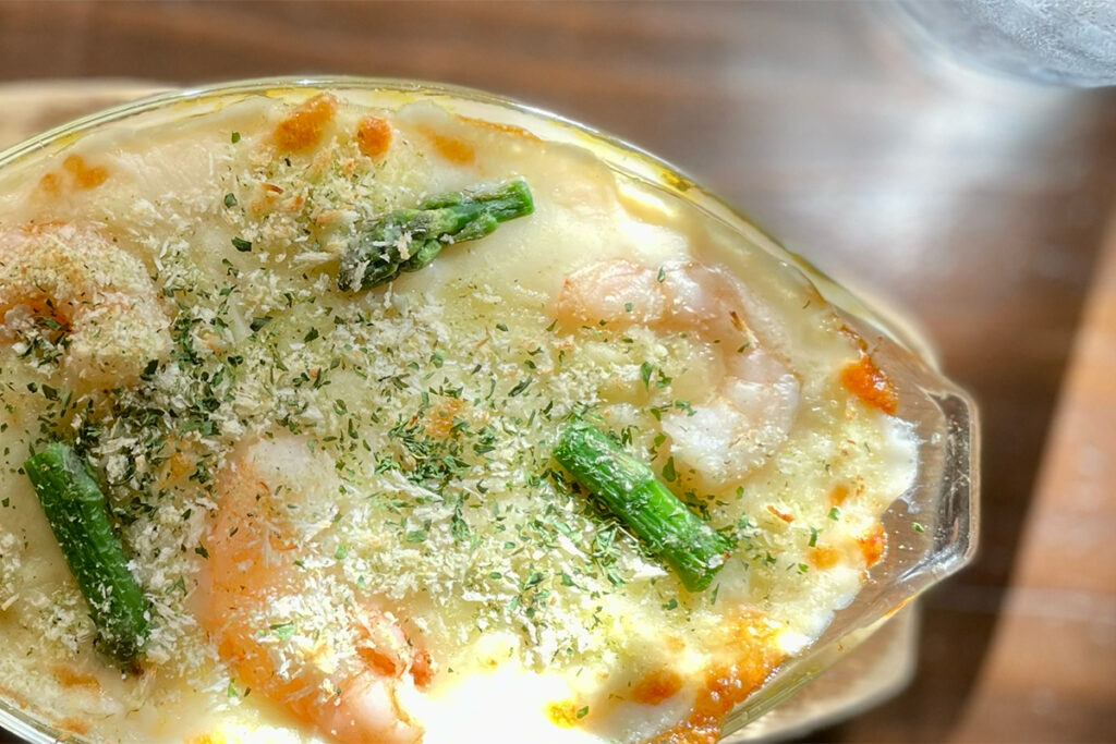 倉敷美観地区『アンティカ』のドリア