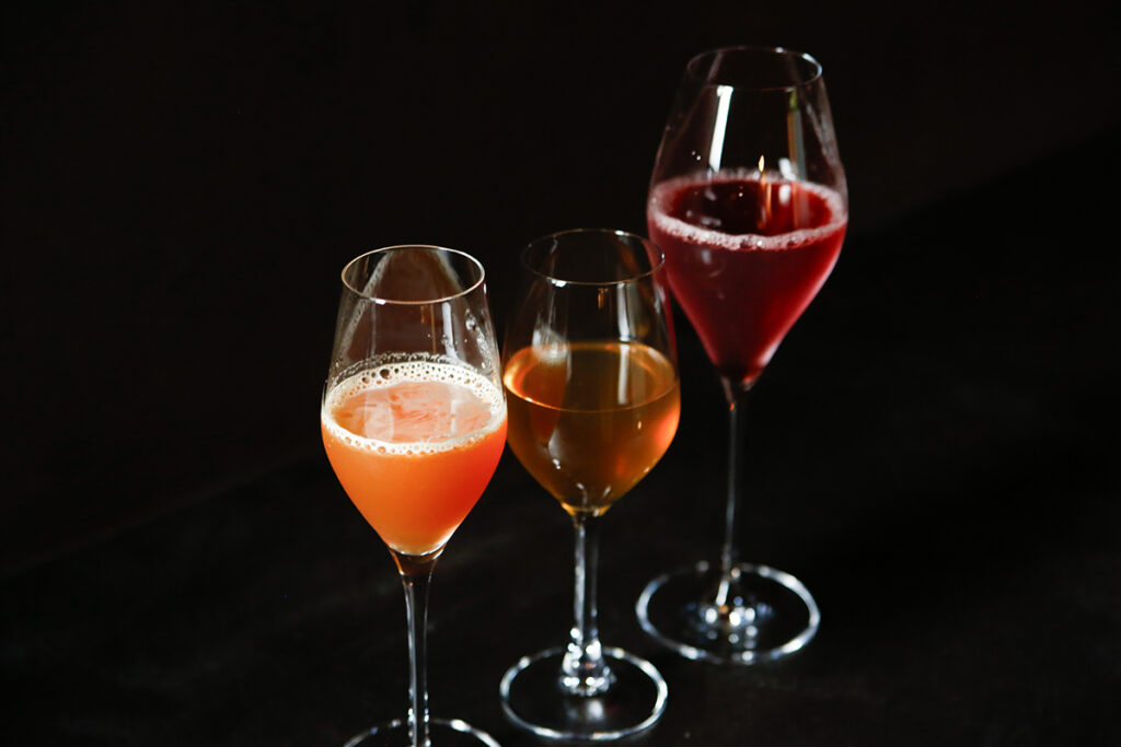 倉敷美観地区の「然味-sami-」のワイン、ドリンク、カクテル